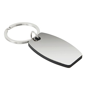 Key ring, black, silver