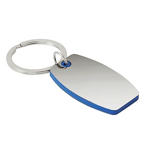 Key ring, blue, silver