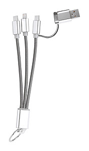 keyring USB charger cable