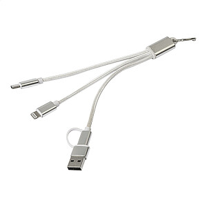 keyring USB charger cable