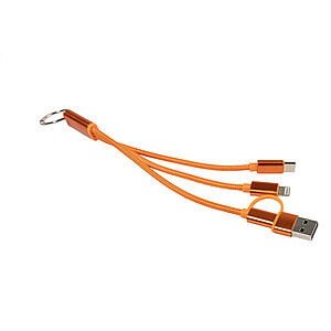 keyring USB charger cable