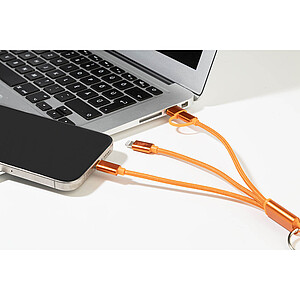 keyring USB charger cable