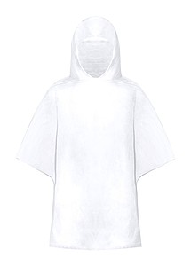 Kids poncho, green