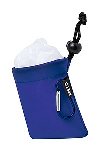 Kids poncho, royal blue