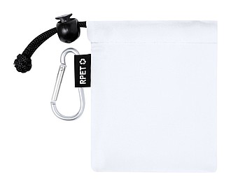 Kids poncho, white