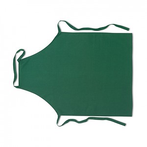 Kitchen apron in cotton, green