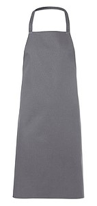 Kitchen apron in cotton, grey