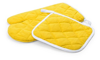 Kitchen set, yellow