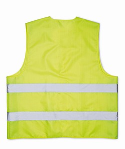 Knitted material waistcoat