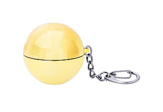 Kulatý balzám na rty, zlatá