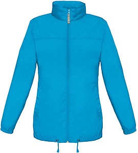 Ladies inlined windbreaker B&C, atoll