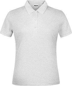 Ladies Piqué Polo, ash, XS