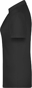 Ladies Piqué Polo, black, M