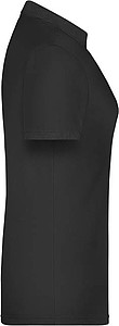 Ladies Piqué Polo, black, M