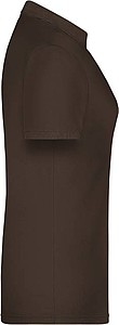 Ladies Piqué Polo, brown, XS