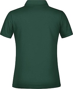 Ladies Piqué Polo, dark green, M