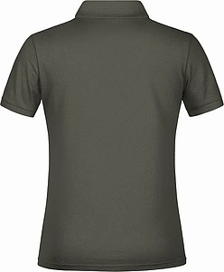 Ladies Piqué Polo, dark grey, XS
