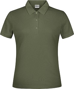 Ladies Piqué Polo, olive, XS