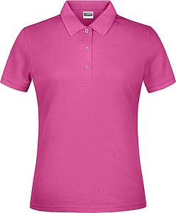 Ladies Piqué Polo, pink, XS