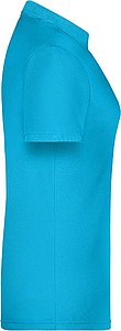 Ladies Piqué Polo, turquoise, XS