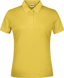 Ladies Piqué Polo, yellow, XS