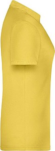 Ladies Piqué Polo, yellow, XS