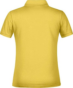 Ladies Piqué Polo, yellow, XS