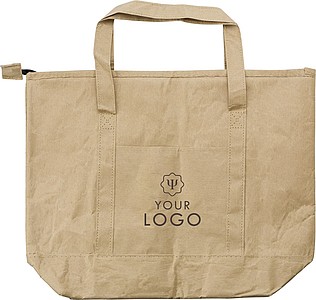 Laminated paper cooling shopping bag