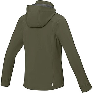 Langley womens softshell jacket, forest green