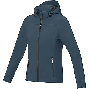 Langley womens softshell jacket, hale blue