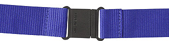 Lanyard and key holderCobalt blue