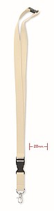 Lanyard with metal hook 20mm