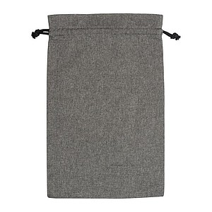 Large drawstring bag made from recycled cotton