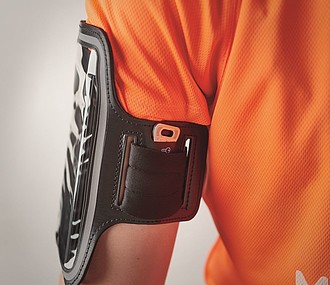 Large neoprene phone pouch