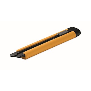 Large retractable knife, yellow