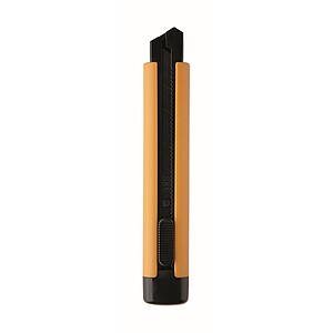 Large retractable knife, yellow