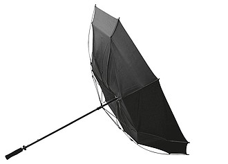 Large umbrella with soft grip., black