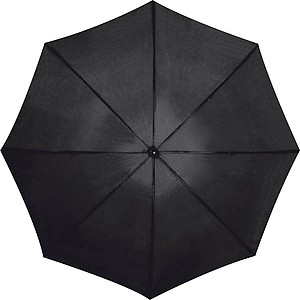 Large umbrella with soft grip., black