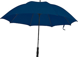 Large umbrella with soft grip., dark blue