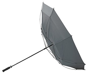 Large umbrella with soft grip., grey
