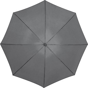 Large umbrella with soft grip., grey