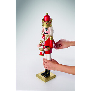 Large wooden nutcracker
