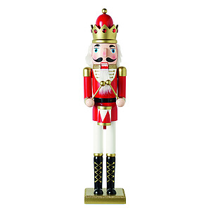 Large wooden nutcracker