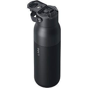 LARQ PureVisTM 2.0 1000 ml water bottle, solid black