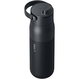 LARQ Swig Top 680 ml water bottle, solid black