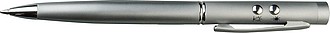 Laser pointer and LED Pen, grey