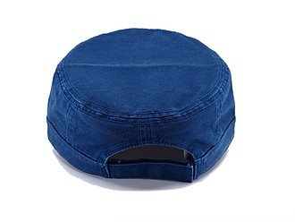 LAWRENCE military style cap, denim