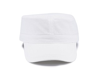LAWRENCE military style cap, white