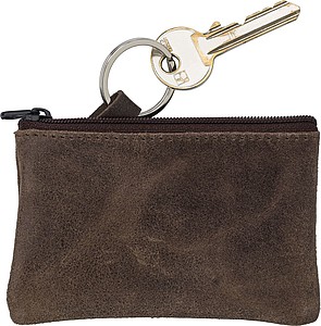 Leather key wallet Phillipa