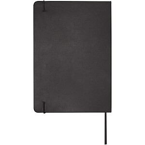 Legato A5 notebook and rollerball pen set (blue ink), solid black